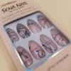 Light Pink Short Ballerina Press On Nails - SENA NAIL